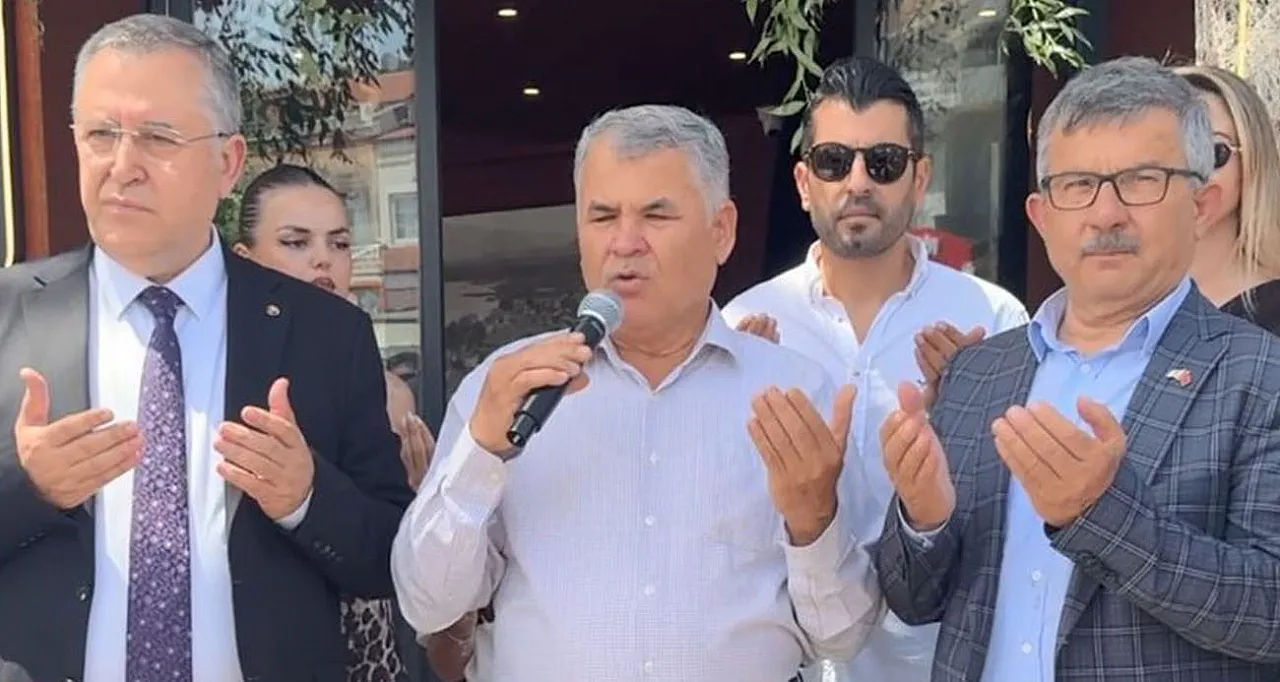 Fethiye'de meyhane açılışını duayla yaptılar
