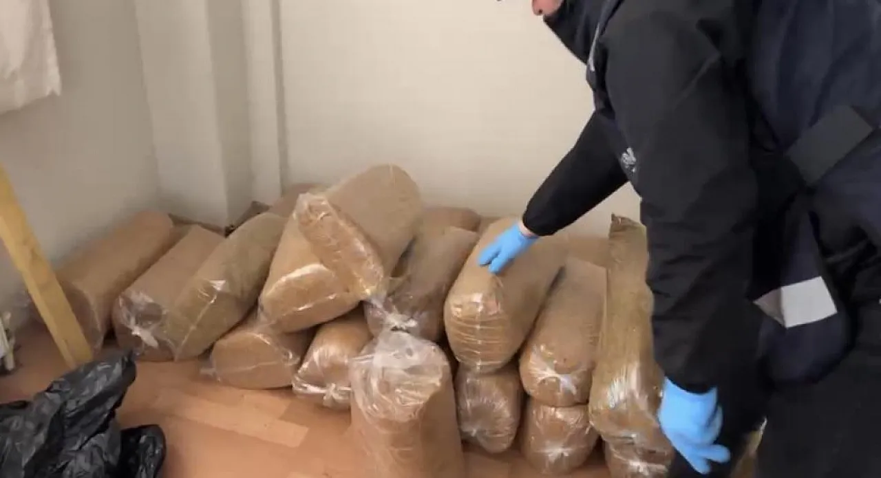 Samsun'da kaçak sigara operasyonu