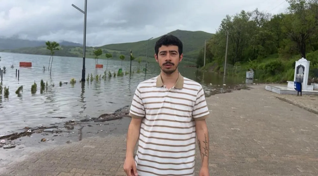 Almus Barajı taştı: Çocuk parkı ve otopark sular altında kaldı
