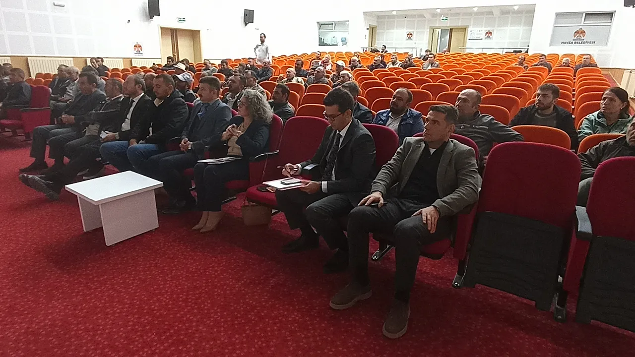 Havza ve Ladik süt hayvancılığında verim ve destek toplantısı