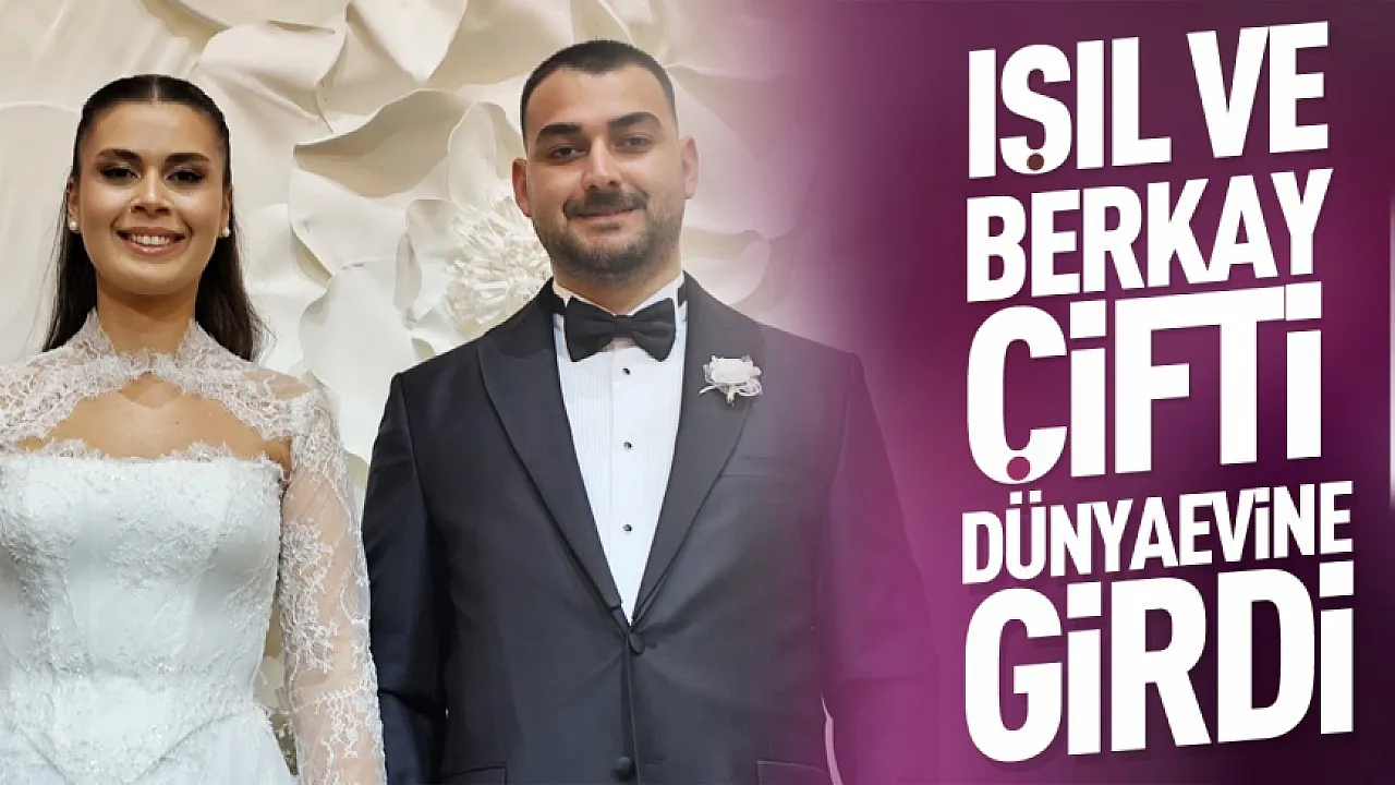 Işıl ve Berkay'ın nikâhını Çarşamba Belediye Başkanı Hüseyin Dündar kıydı