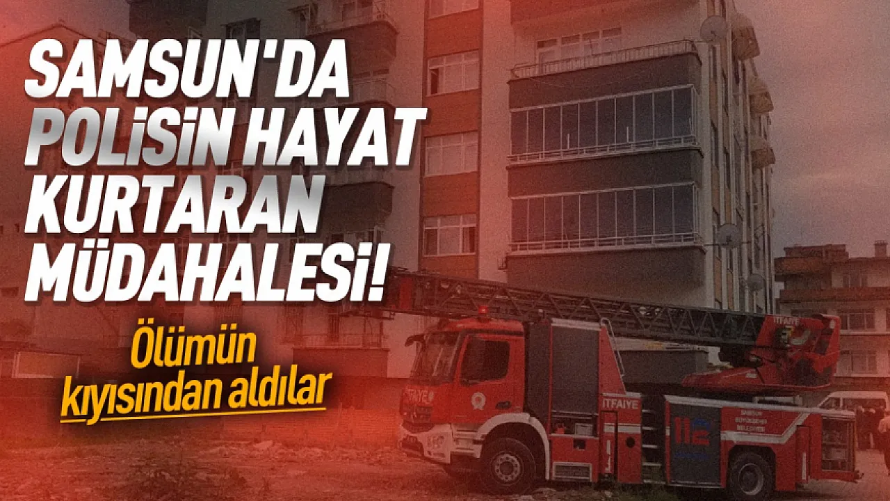 Samsun Çarşamba’da 4 ayrı suçtan aranan şahıs intihara kalkıştı