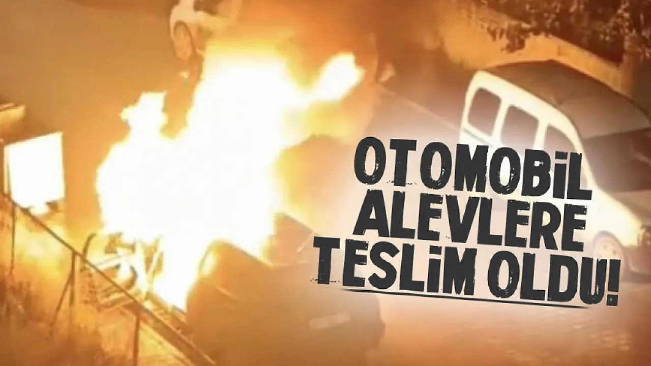 Atakum'da Otomobil Yangını: İtfaiye Ekipleri Müdahale Etti