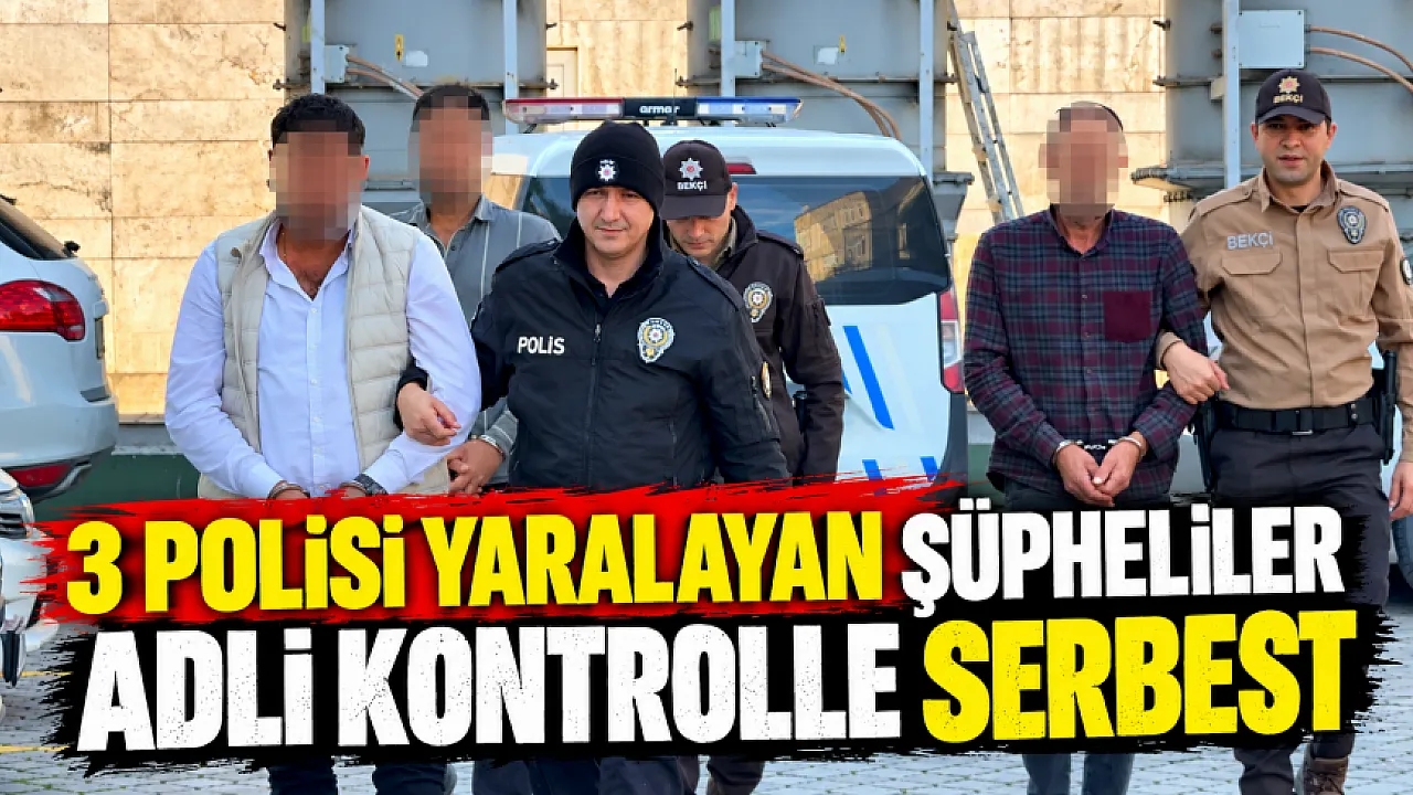 Samsun'da Polise Mukavemet: 3 Yaralı, Şüpheliler Serbest