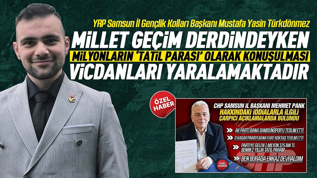 Mustafa Yasin Türkdönmez'den Pank'a sert açıklamalar