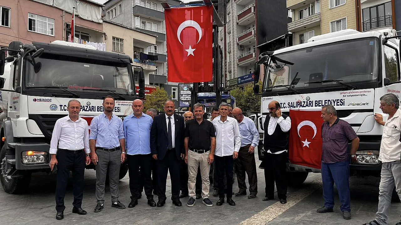 Salıpazarı Belediyesi araç filosunu güçlendirdi