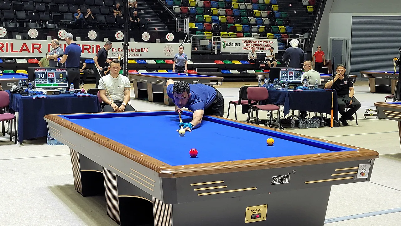Samsun, Türkiye Bilardo Şampiyonası'na Ev Sahipliği Yapıyor