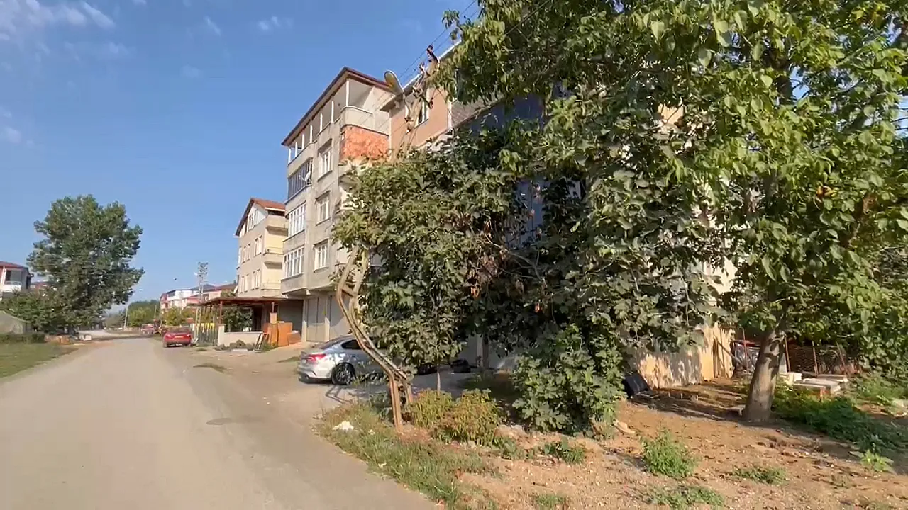 Bükülmüş direk hayrete düşürüyor!