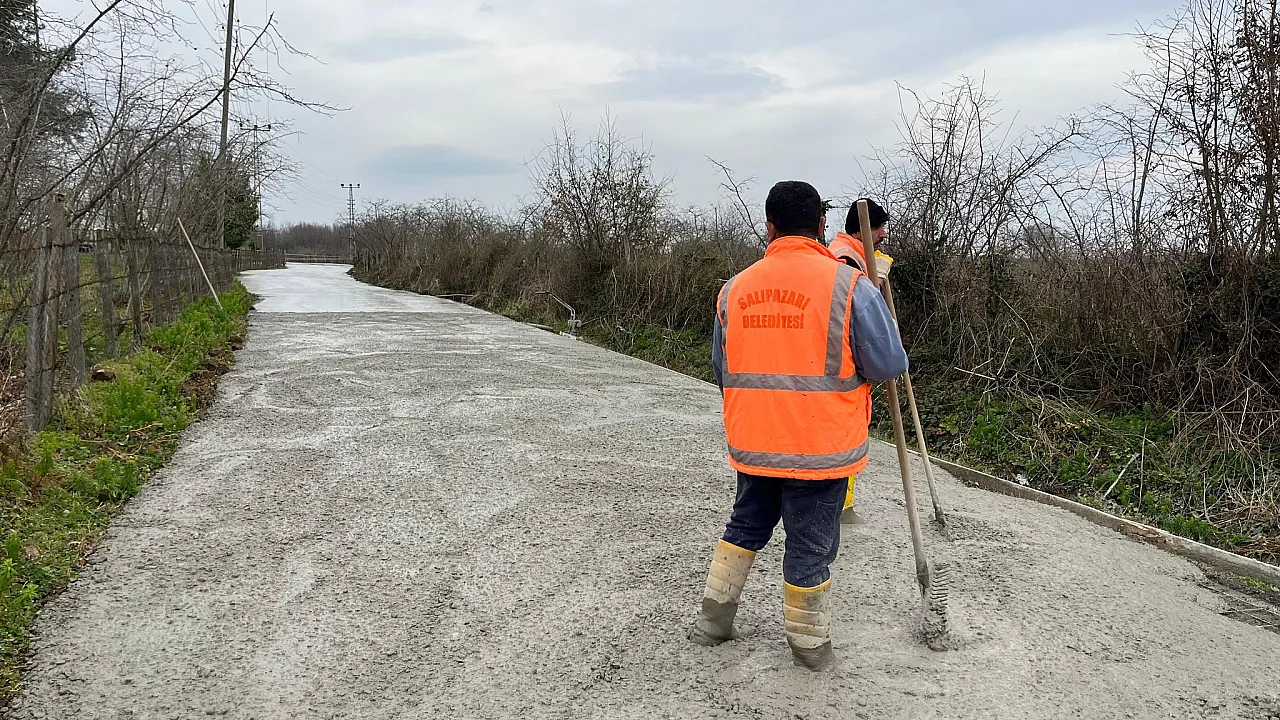 Biçme Mahallesi'nde çalışmalar sürüyor