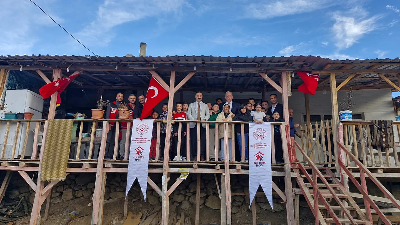 Havza SHM'den ODES'li çocuklara kariyer günü ve tirit programı