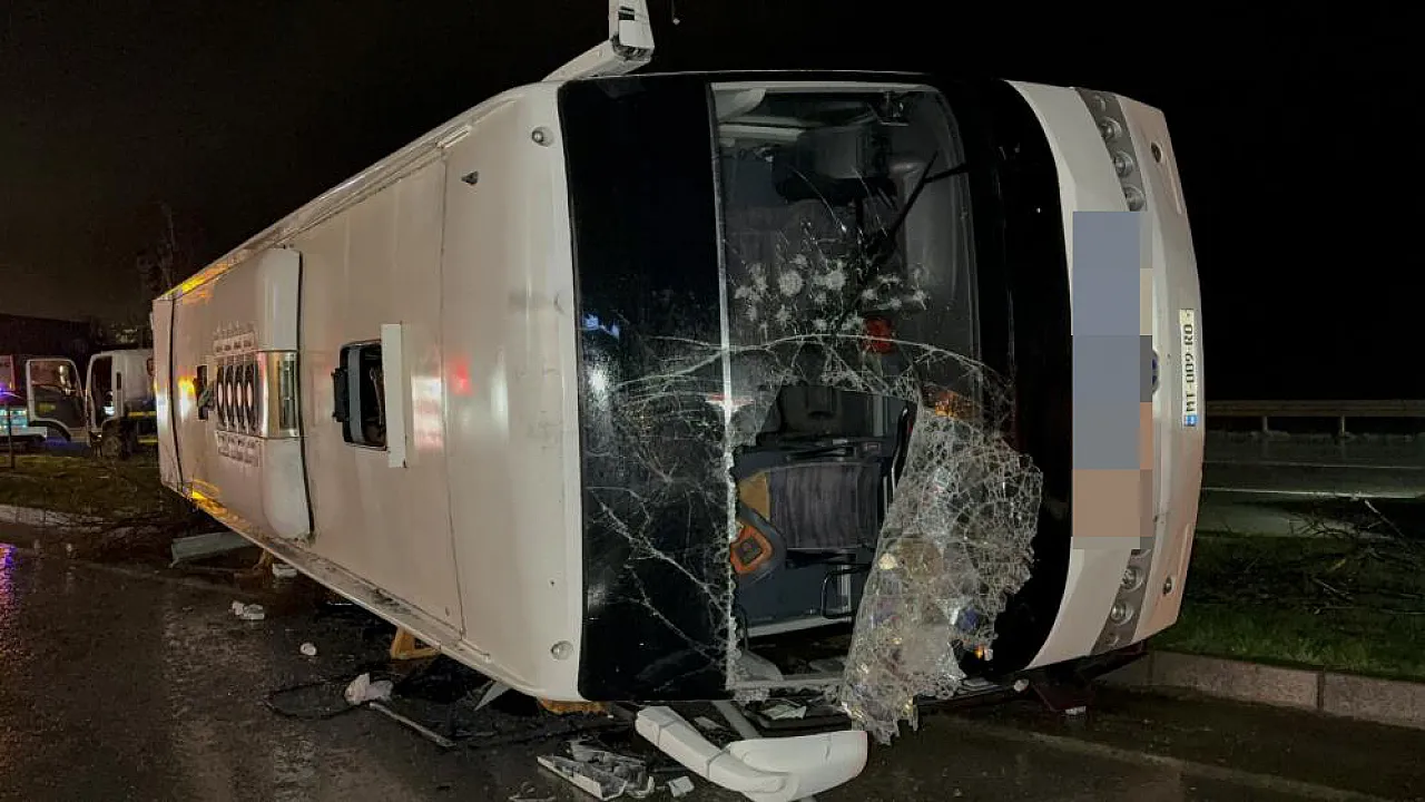 Samsun'da Yolcu Otobüsü Devrildi! Ankara-Tiflis Seferinde Can Pazarı: Yaralı Sayısı Arttı