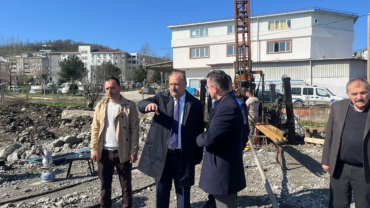Salıpazarı'nda Yeni Belediye Hizmet Binası İçin Çalışmalar Hız Kazandı