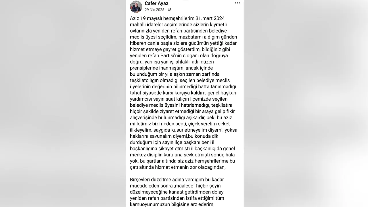 Hangi Cafer Ayaz'a inanacağız?