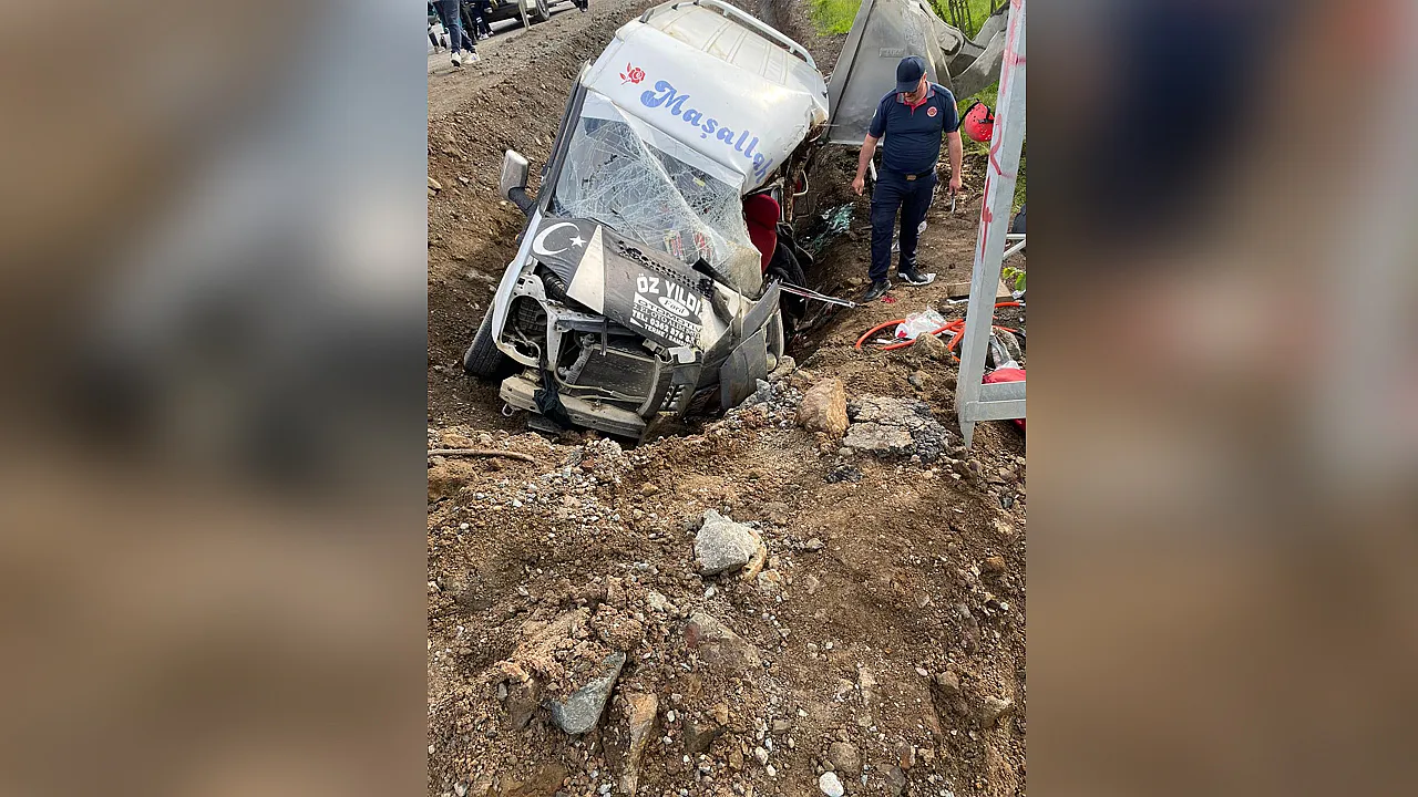 Samsun Çarşamba, feci kaza! Anne – oğul kanala uçtu