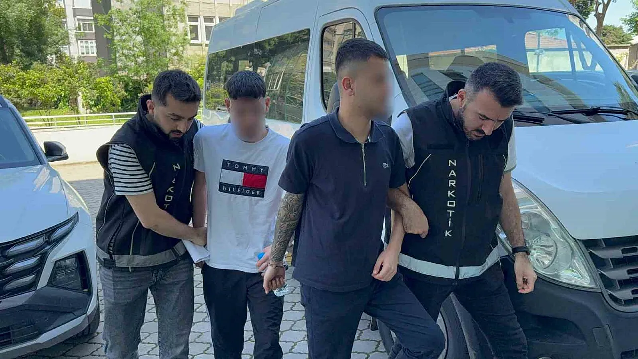 Samsun'da narkotik operasyonu: 8 gözaltı
