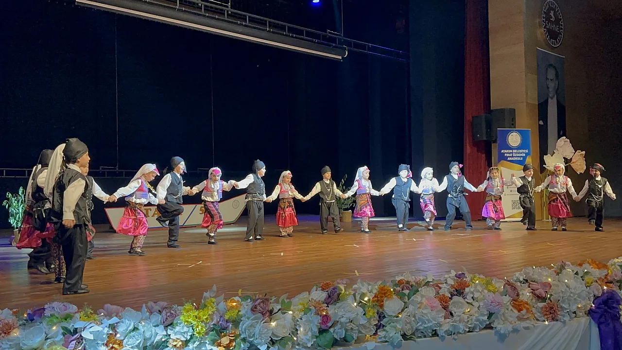 Yörelerle Dans Projesi finali göz kamaştırdı