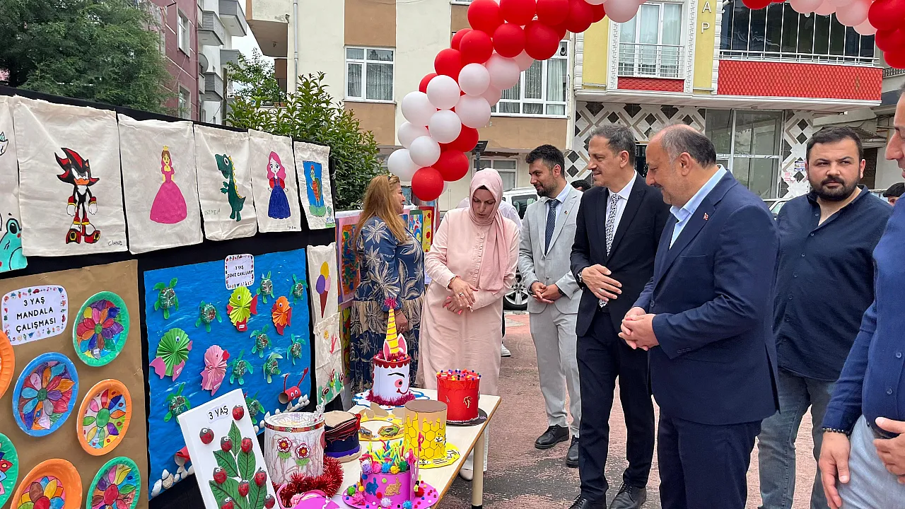 Salıpazarı Anaokulunda mezuniyet heyecanı