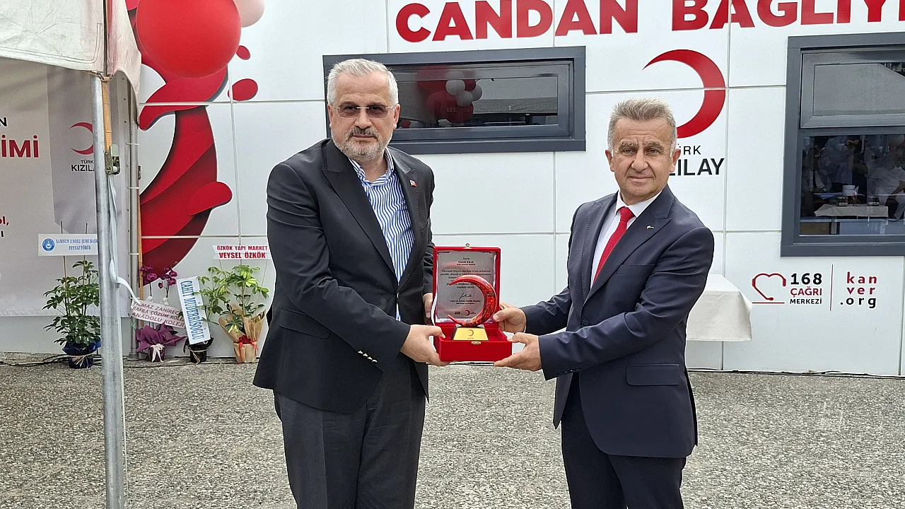 Türk Kızılay Bafra Hacı Nail Taşkın Kan Alma Birimi hizmete girdi