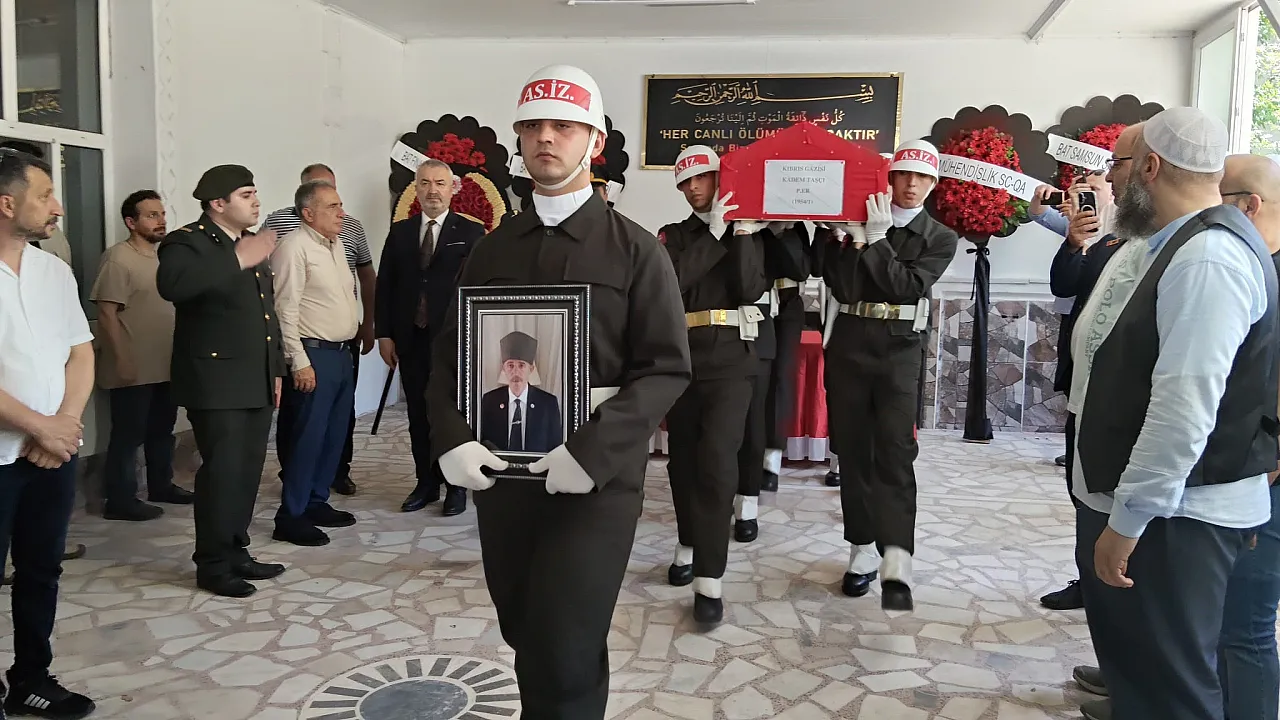 Kıbrıs gazisi Kadem Taşçı toprağa verildi