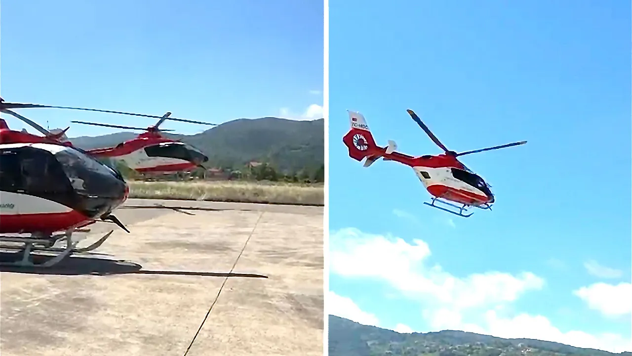 13 yaşındaki hasta için Samsun'dan hava operasyonu düzenlendi