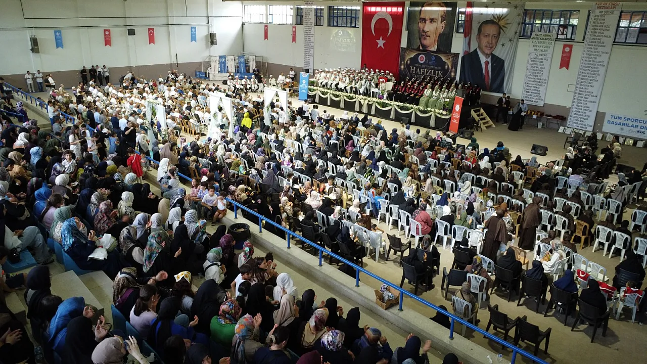 Samsun'da yeni hafızların heyecanı