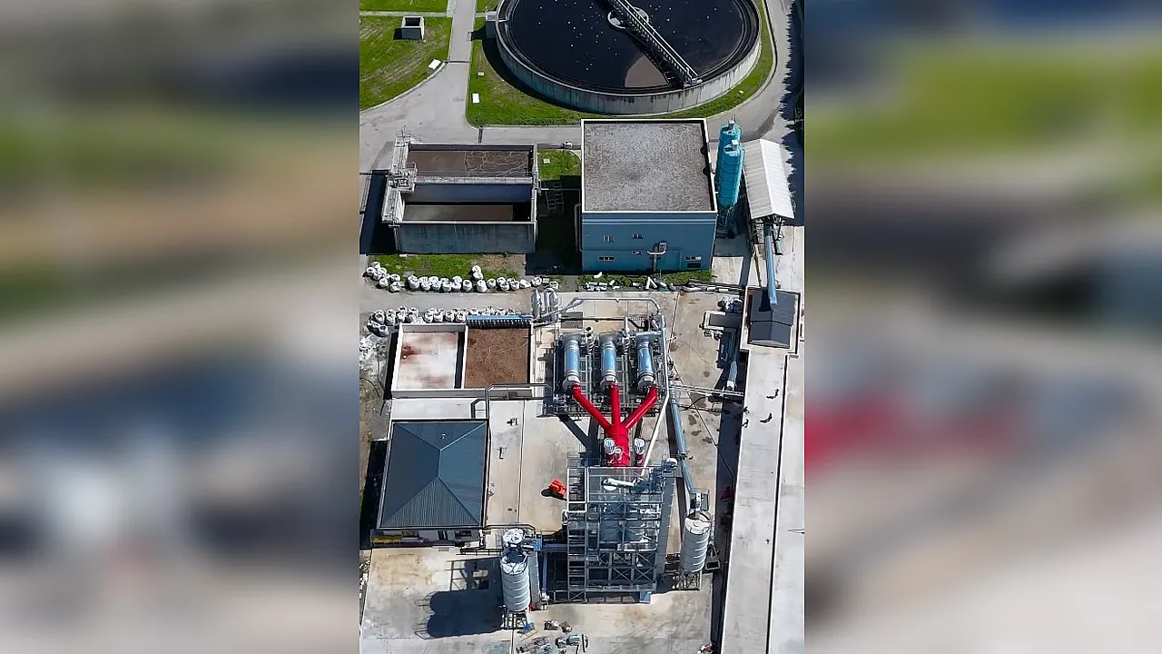 Samsun'da kurulan Türkiye'nin ilk piroliz tesisi tamamlandı