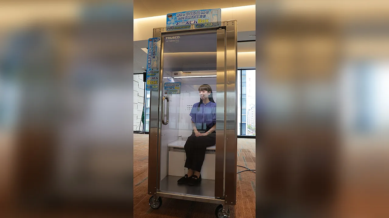 Kavurucu sıcaklara Japon çözümü: İnsan buzdolabı
