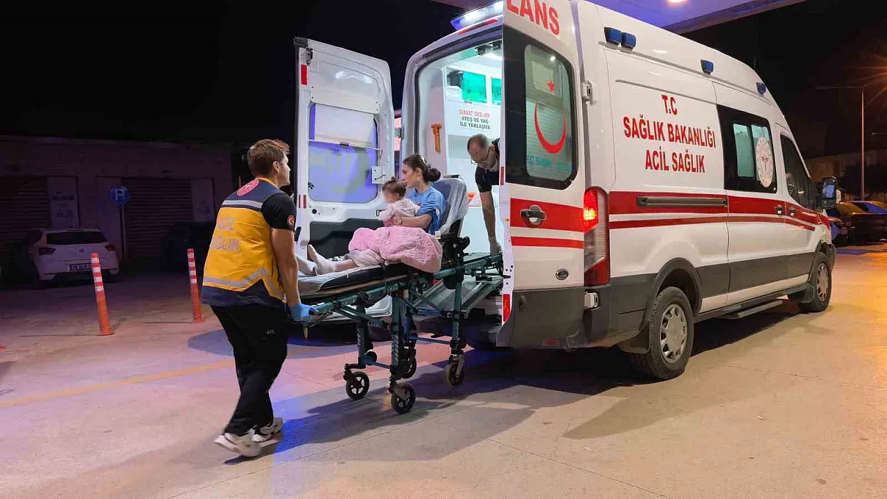 Zincirleme kazada 1'i bebek 10 kişi yaralandı