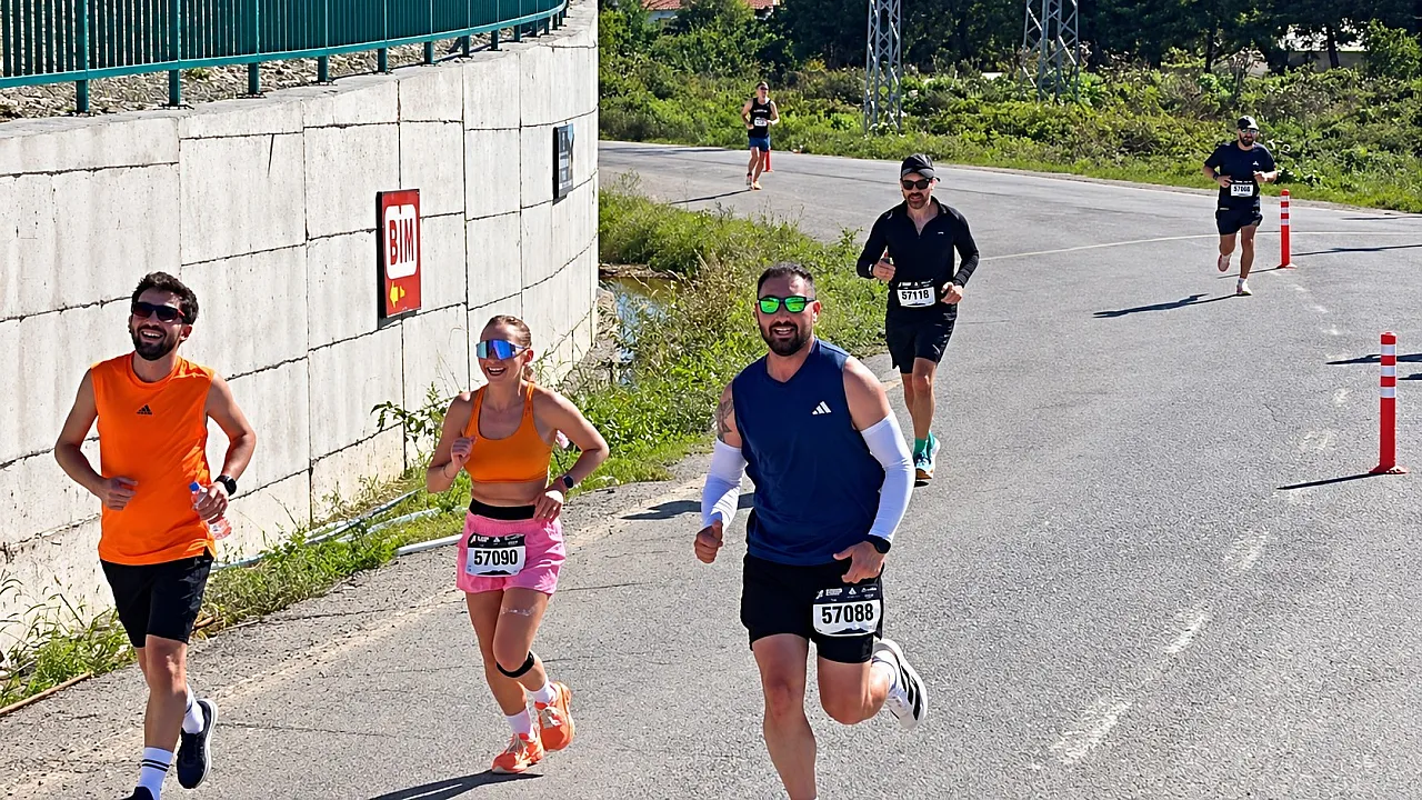 Sinop'ta ilk yarı maraton heyecanı yaşandı