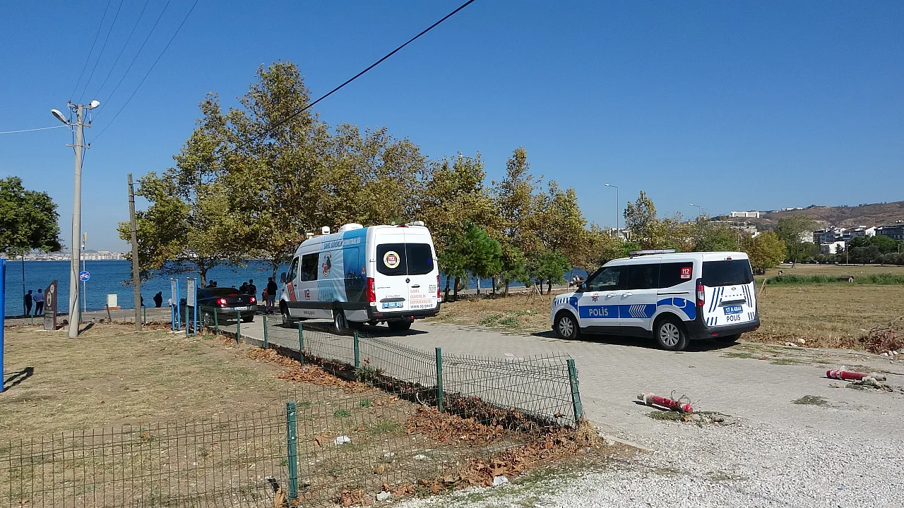 El frenini çekmeyi unuttular, otomobil denize düştü