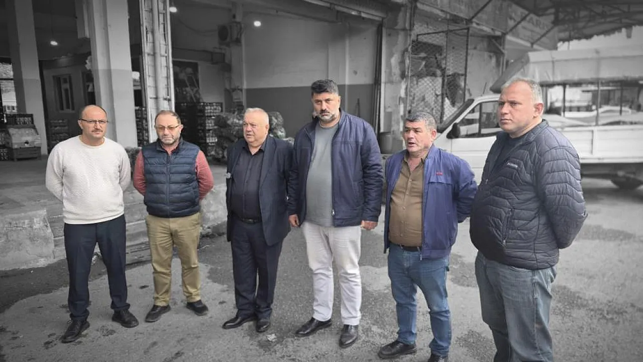 Bafra Sebze ve Meyve Hali esnafından yetkililere çağrı