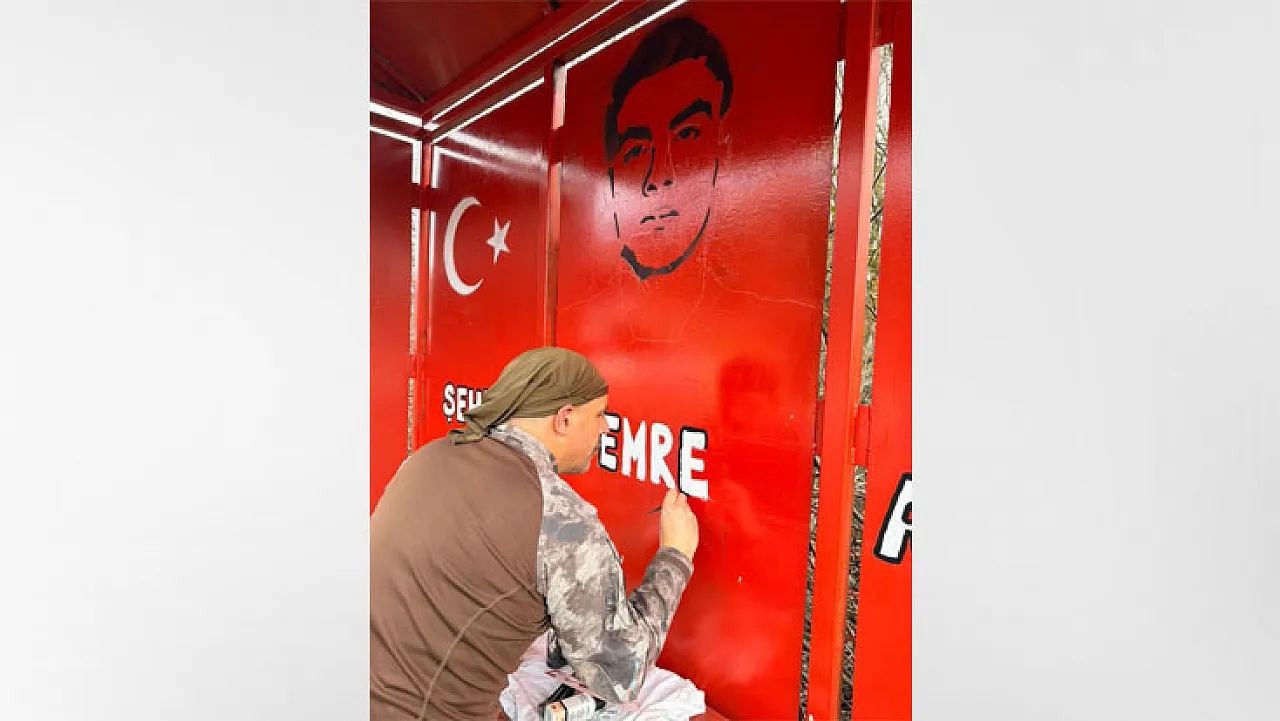 Ladik'te Şehidin Baba Evine Giden Yol Artık Daha Anlamlı