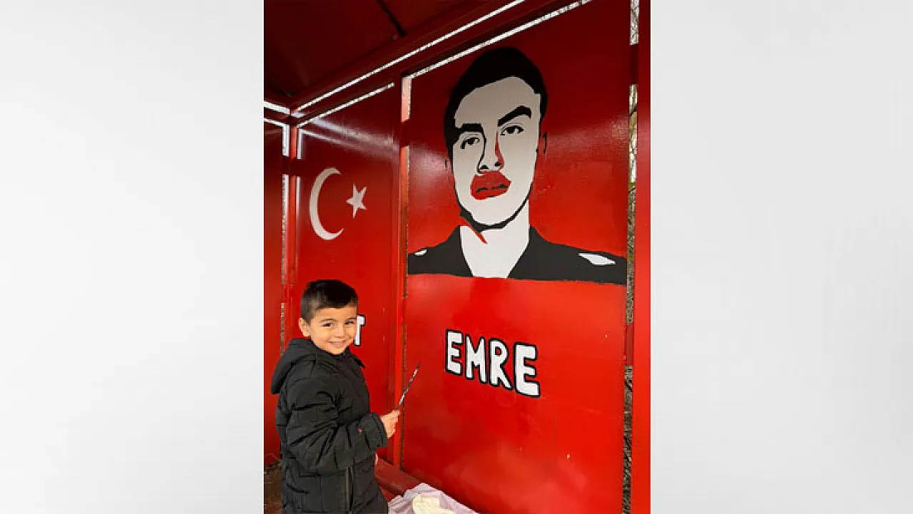 Ladik'te Şehidin Baba Evine Giden Yol Artık Daha Anlamlı