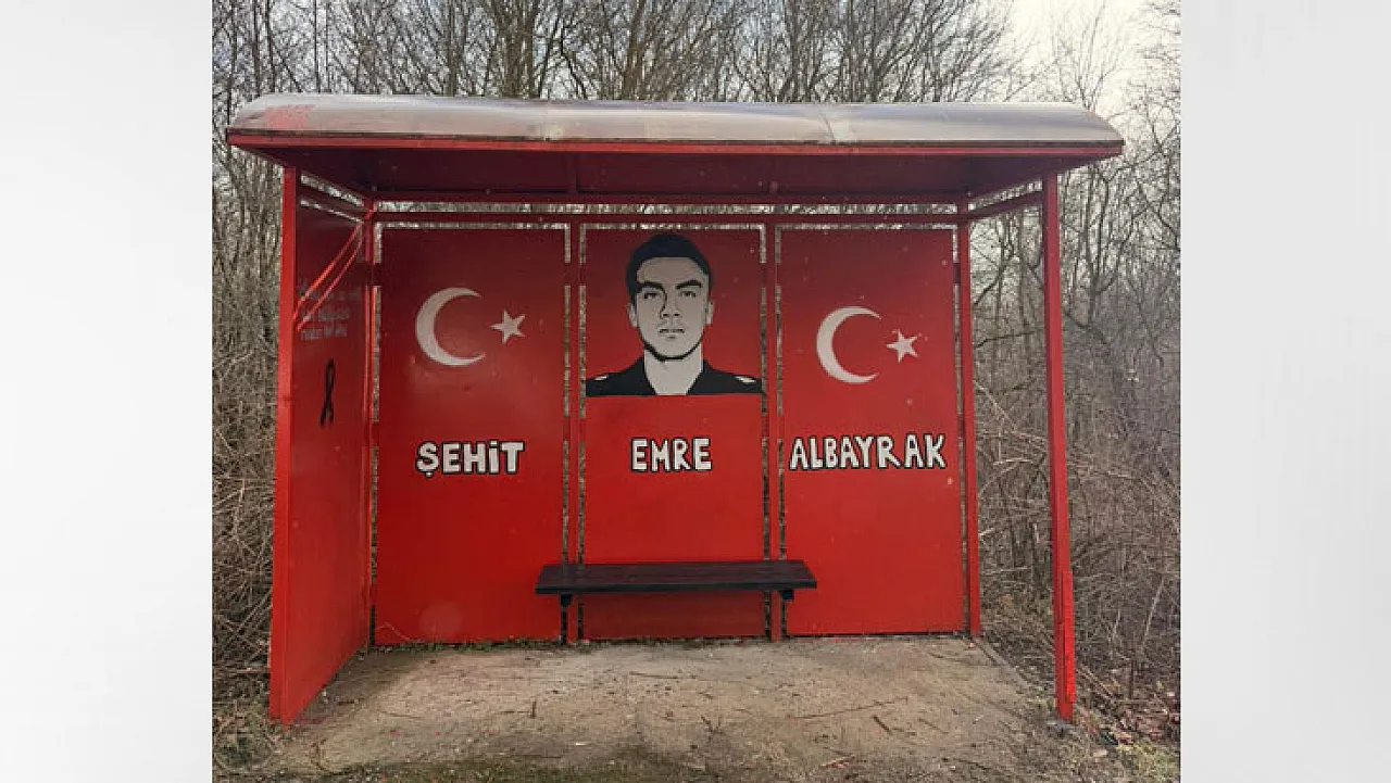 Ladik'te Şehidin Baba Evine Giden Yol Artık Daha Anlamlı