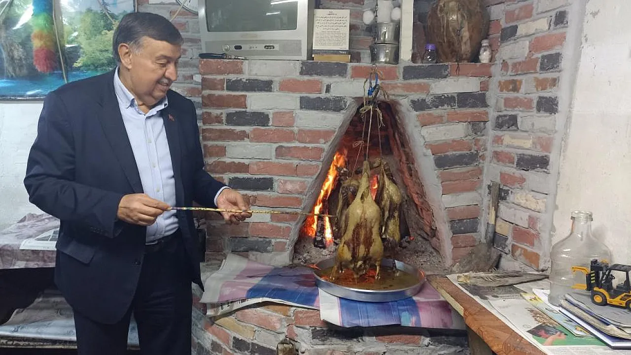 Samsun Havza'da kaz tiridi sezonu bu yıl erken başladı