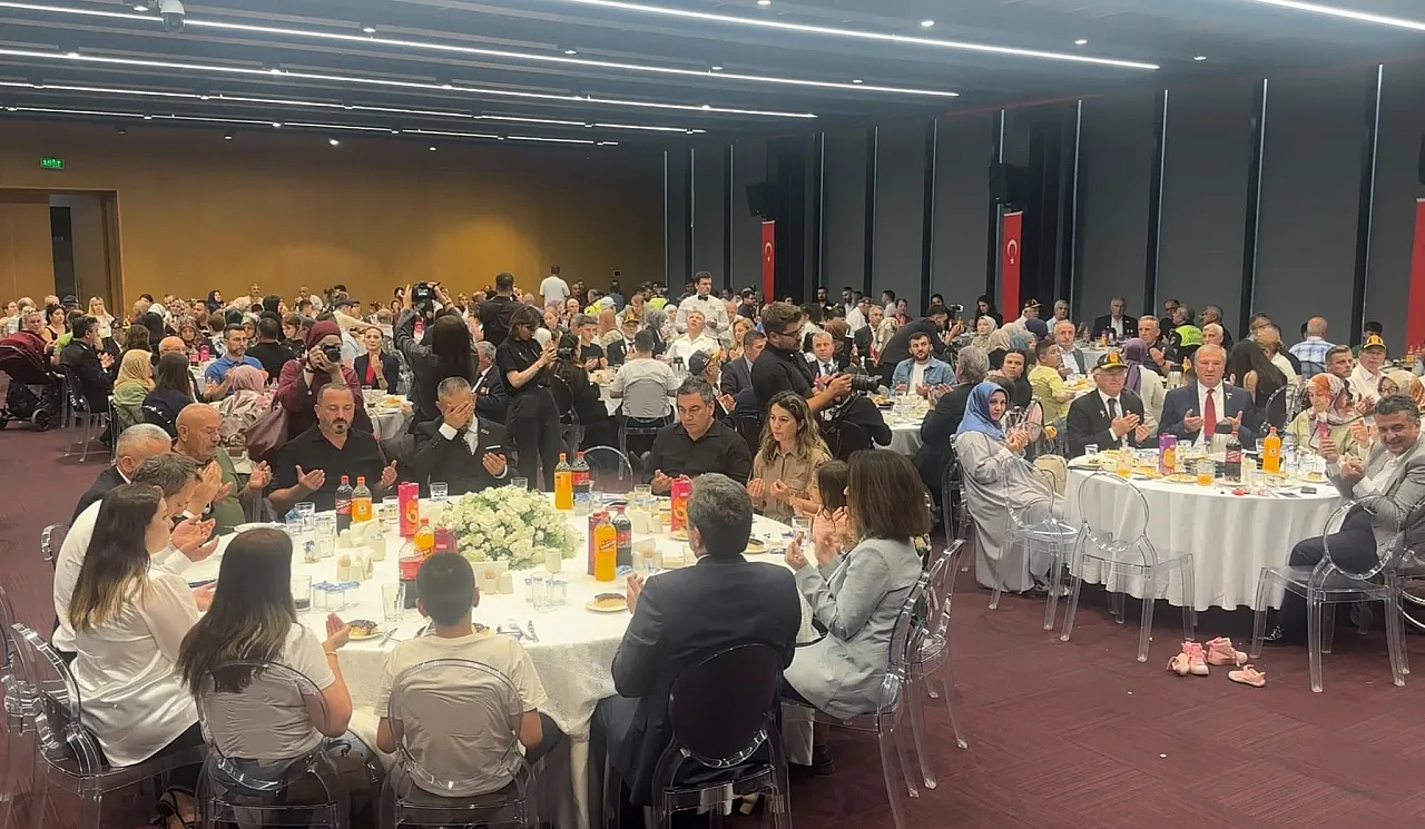 Şehit yakınları ve gaziler Samsun'da 15 Temmuz programında buluştu