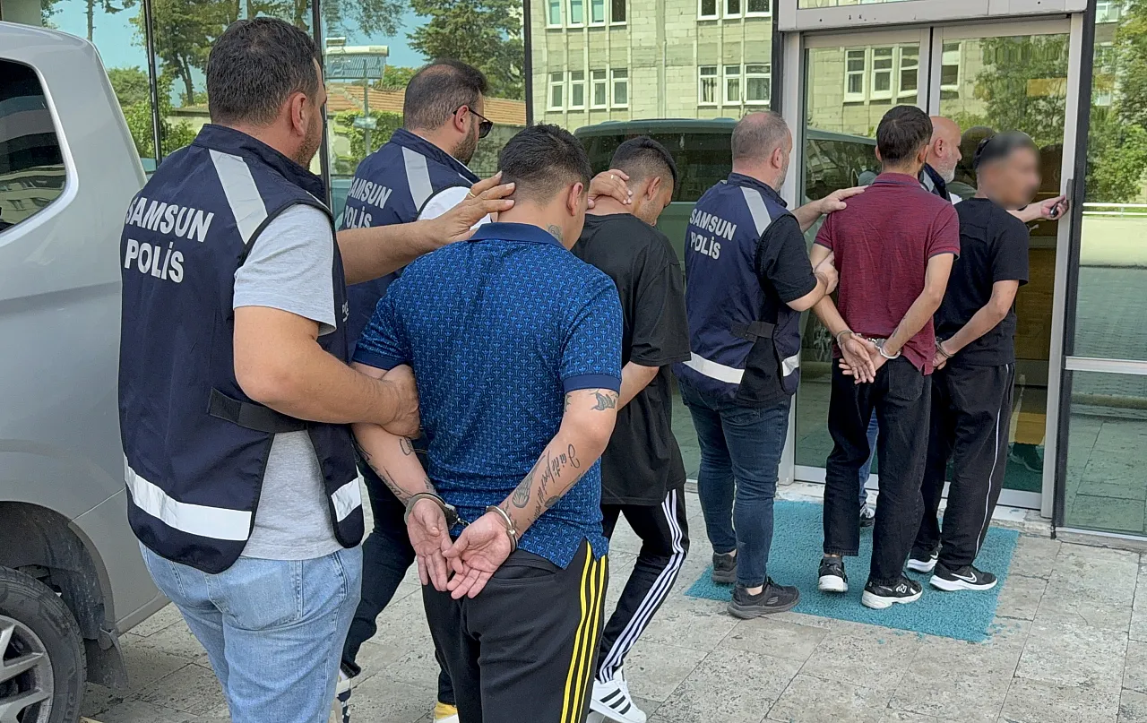 Samsun'da rapçi Yüşa Keskin'e klip operasyonu
