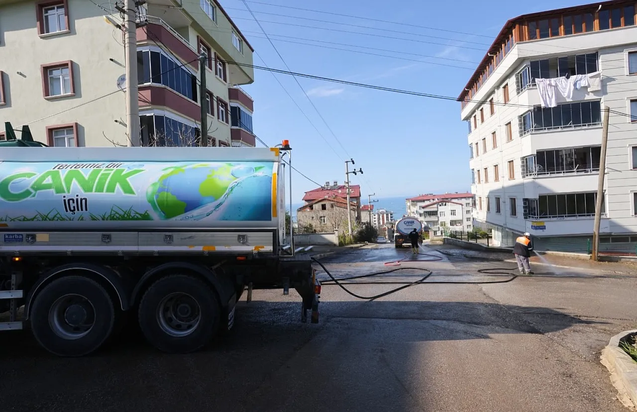 Canik'te Sokaklar pırıl pırıl!