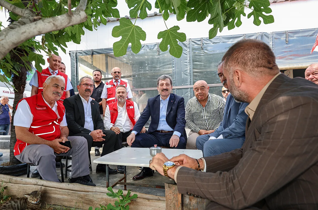 Samsun'da şoför esnafından kan bağışına destek
