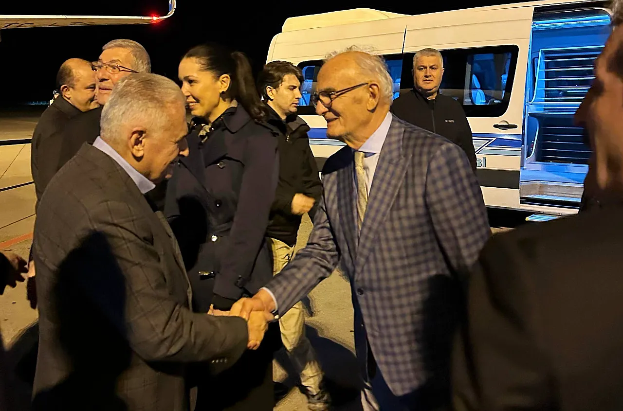 Son Başbakan Binali Yıldırım Samsun'a geldi