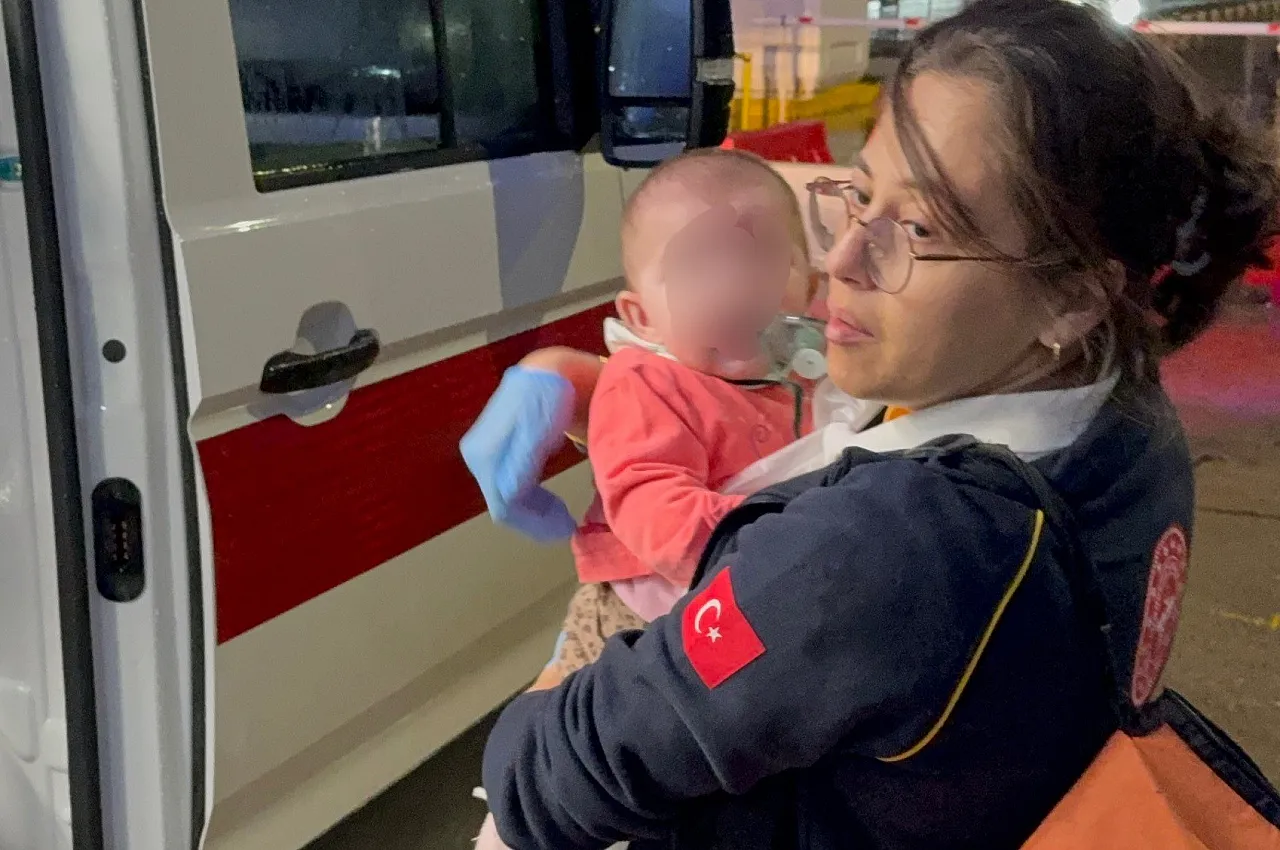 Isıtıcı faciası! Anne ve bebeği hastaneye kaldırıldı