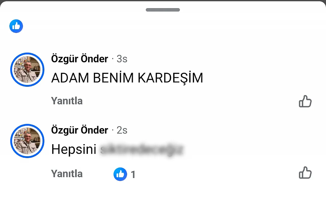 Özgür Önder partili arkadaşlarını mı küfür etti?