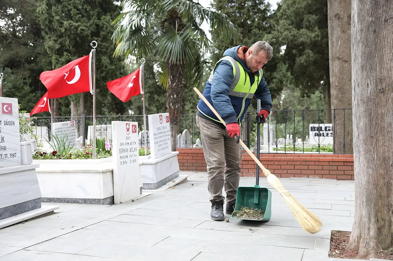 Samsun'da Kıran ve Asri mezarlıkları artık daha düzenli