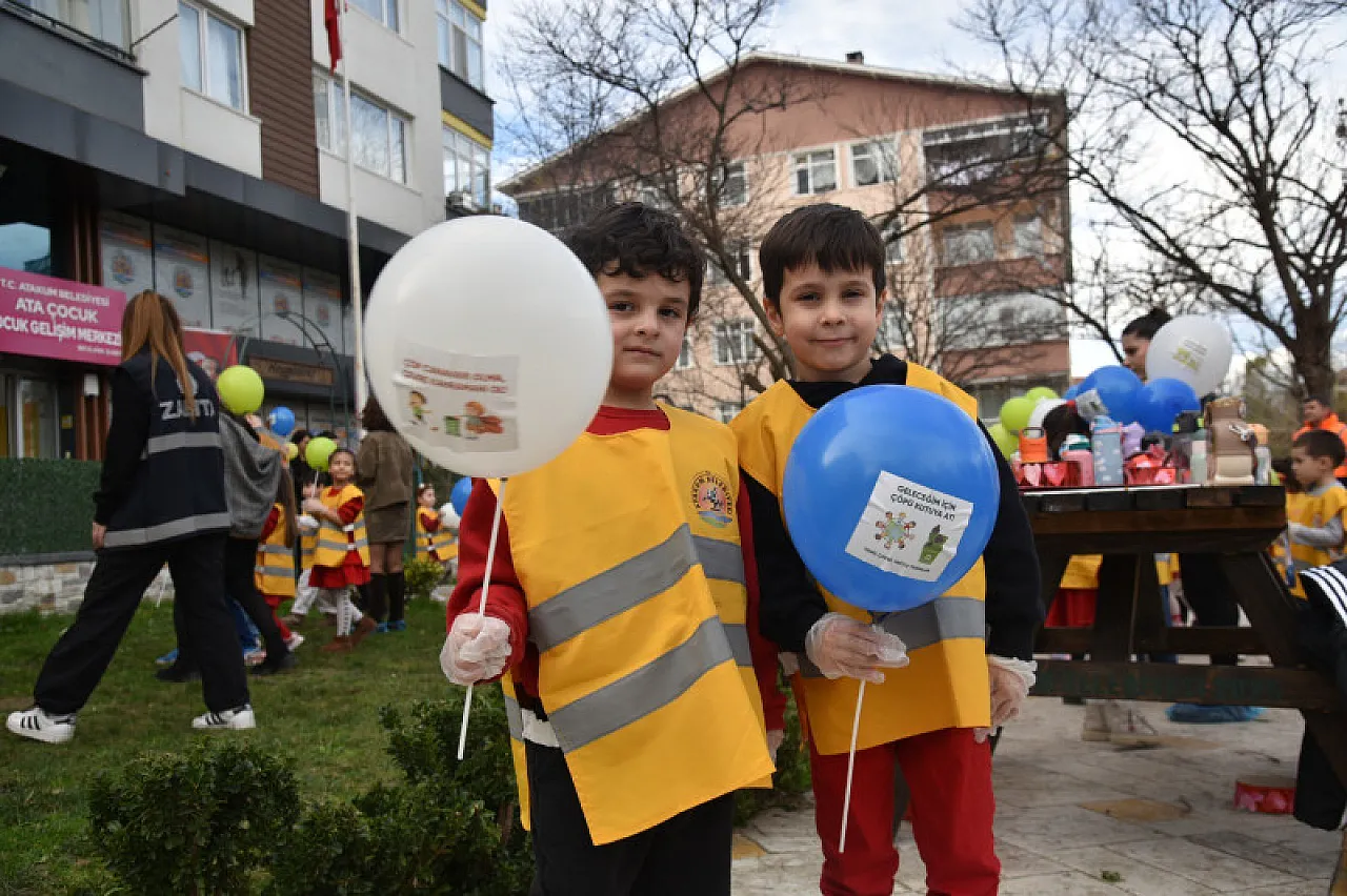 Atakum Belediyesi'nden miniklere çevre bilinci aşılayan etkinlik