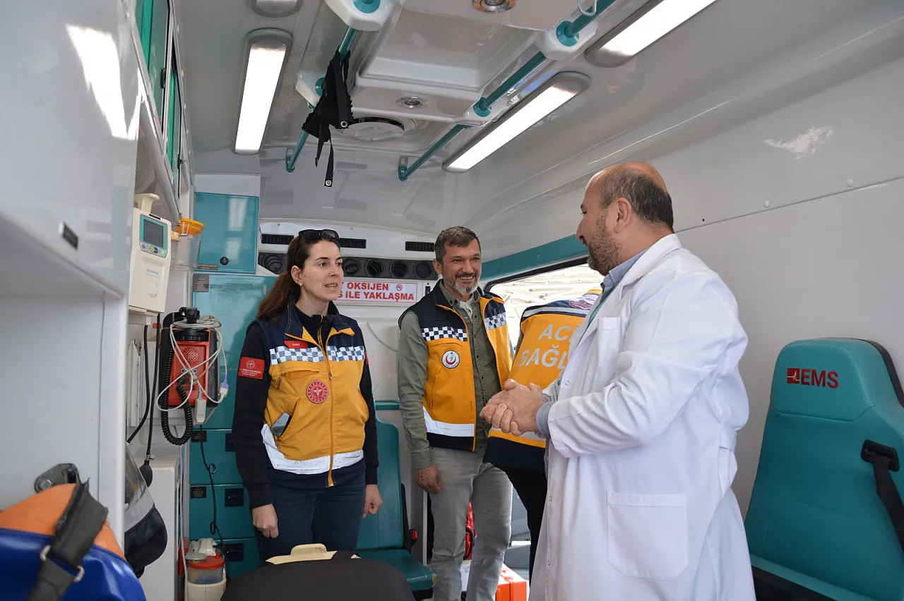 Hastane filosu yeni araçla genişledi
