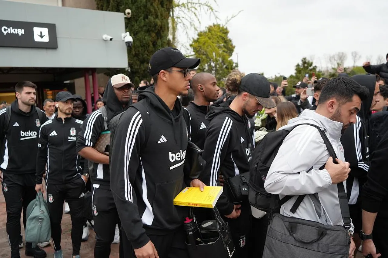 Beşiktaş, Samsun'a geldi: taraftarlar coşkuyla karşıladı