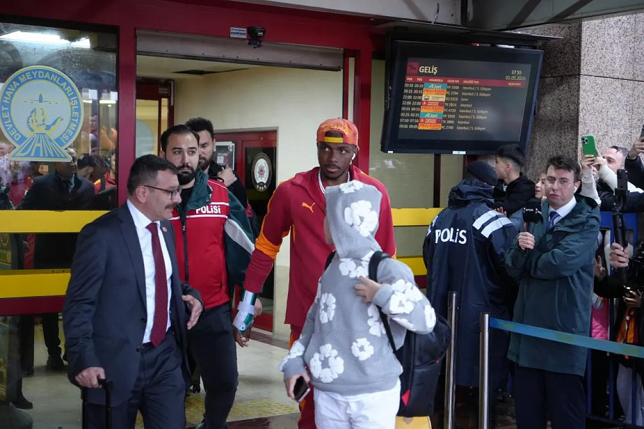 Galatasaray, Samsun'a geldi