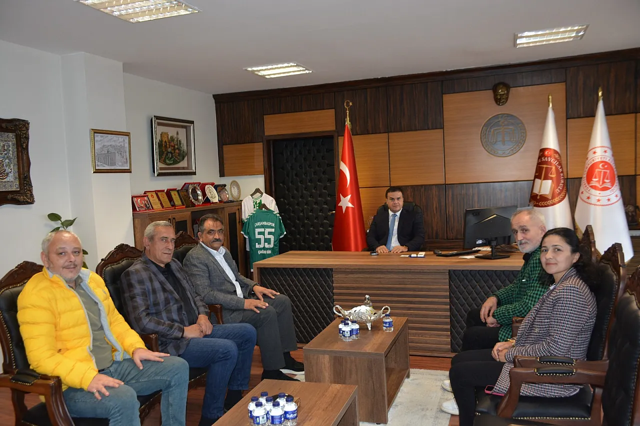 Yeşilırmak Gazeteciler Cemiyeti'nden protokol ziyaretleri