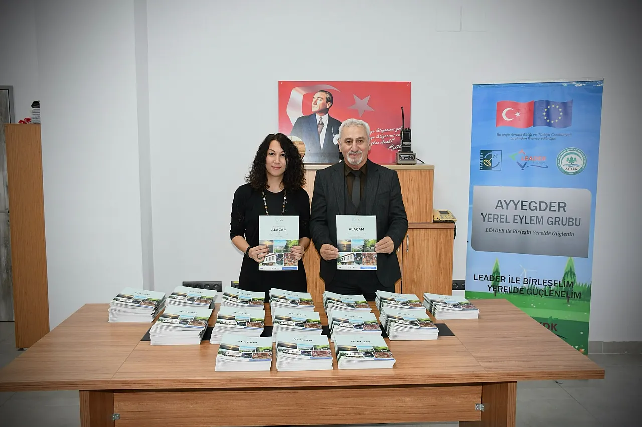 Alaçam'ın tanıtımı için Türkçe-İngilizce kitapçık hazırlandı