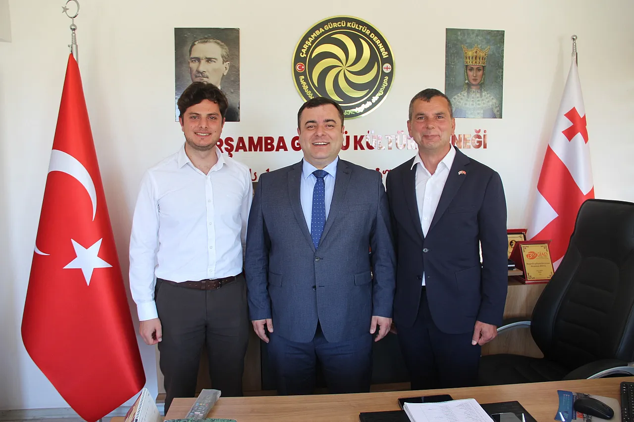 Çarşamba Gürcü Derneğinde veda buluşması